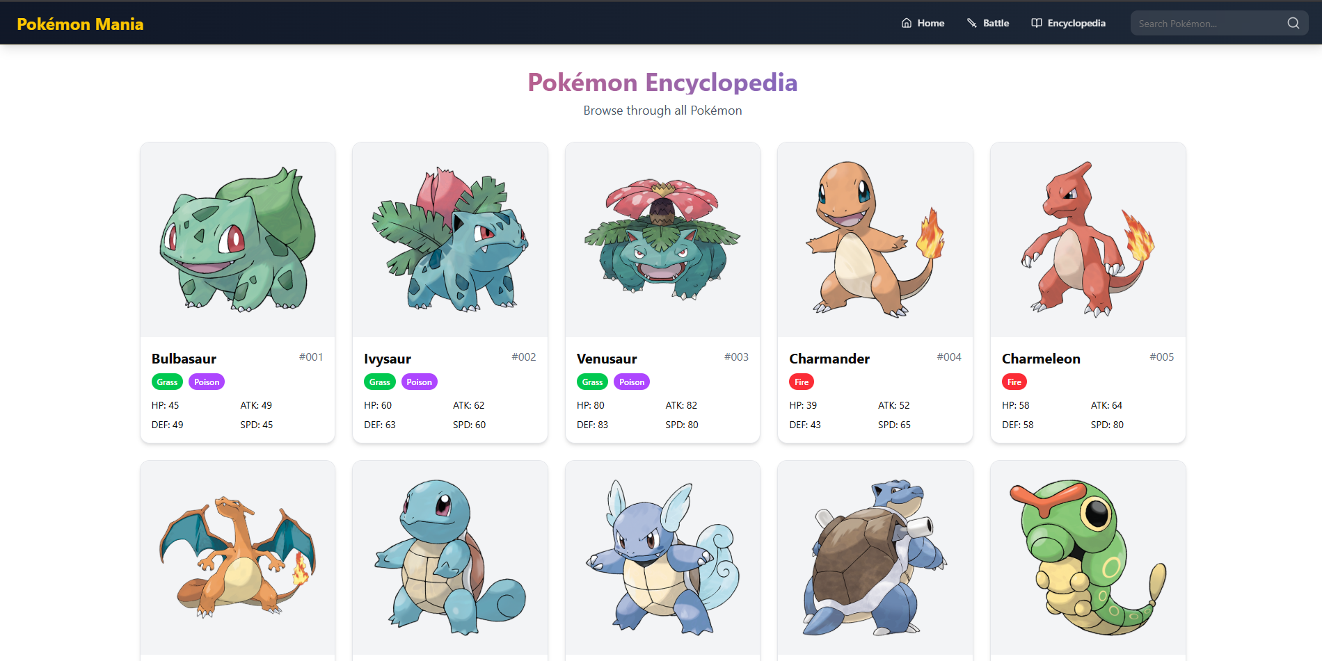 Pokemania: Pokemon Battle Outcome Predictor